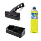 Porta Detergente e Rodinho de pia + BRINDE detergente 500ml