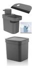 Porta Detergente Esponja Pia Rodinho De Pia + Lixeira 2,5l