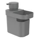 Porta Detergente Sabão Esponja Dispensador 650ml Pia Cozinha Cor Bege - Porta Detergente Sabão Esponja Dispensador 650ml Pia Cozinha Cor Bege -