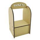 Porta Doce Tickets Festa Decoração 19x17,5x33 Mdf Madeira