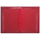 Porta Documentos Vertical para Carro e Moto em Sintético Vermelho