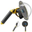 Porta Dome TELESIN para GoPro Hero 12/11/10/9 com acessórios