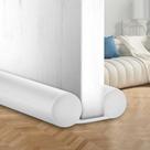 Porta Draft Stopper MAXTID branca ajustável 81-96cm