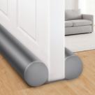 Porta Draft Stopper MAXTID Large 36 cm cinza ajustável