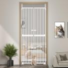 Porta dupla Cat Gate THEYFIRST 180 cm de altura e 86 a 98 cm de largura