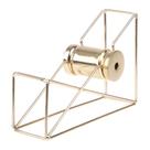 Porta Durex Chique Minimalista Dourado 12x3.5x8.5cm