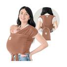 Porta-embrulhos para bebês KeaBabies D-Lite ajustável em terracota