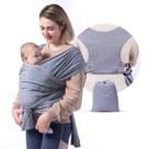 Porta-embrulhos para bebês Momcozy Easy Wear Sling 3,6-15,9 kg cinza Porta-embrulhos para bebês Momcozy Easy Wear Sling 3,6-15,9 kg cinza