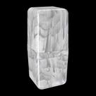 Porta escova com tampa cube marmore branco - coza Porta escova com tampa cube marmore branco - coza