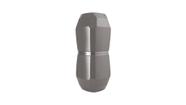 Porta escova de dente max diamante cinza micromax