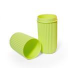 Porta Escova de Dente Necessaire Estojo Multiuso Plasútil Amarelo Lima