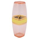 Porta Escova De Dentes Pasta Creme Dental Com Divisórias Detalhe Dourado Organizador Para Banheiro Lavabo Pia Bancada