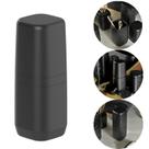 Porta Escova de Dentes Pia Banheiro Com Tampa Fechada Organizador Bancada Suporte Vertical Moderno Elegante - Ou
