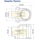 Porta escova do alternador Chrysler Sebring 2000 a 2001