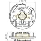 Porta escova do motor de partida Citroen Ax 1993 a 1996