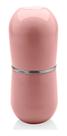 Porta Escova E Creme Denta Organizador Com Tampa Cromo Belly Rosa OU