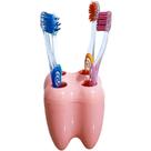 Porta Escova Infantil Modelo Dente Cor Rosa Modelo Fofo 2024 Porta Escova Infantil Modelo Dente Cor Rosa Modelo Fofo 2024