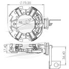 PORTA ESCOVA MOTOR PARTIDA para GOL/ PARATI/ FUSCA/ KOMBI/ C PORTA ESCOVA MOTOR PARTIDA para GOL/ PARATI/ FUSCA/ KOMBI/ C