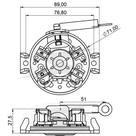 PORTA ESCOVA MOTOR PARTIDA para NOVA S10/ TRAILBLAZER 2.8 15