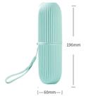 Porta escovas de dente/creme dental portátil capsula