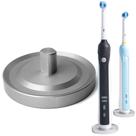 Porta-escovas de dentes elétrico Relsy Silver Oral-B Compatible