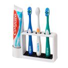 Porta escovas de dentes para pia com design minimalista