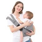 Porta-estilingue infantil GAGAKU com assento antiderrapante no quadril cinza Porta-estilingue infantil GAGAKU com assento antiderrapante no quadril cinza