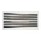 Porta Etiqueta Bandeja Gondola LX 92 Cm Cinza Kit Com 10