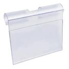 Porta Etiqueta de Preço em PVC Cristal Transparente 5,5 x 5,0 cm - 50 pçs_ display 3dfill