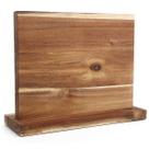 Porta-facas magnético Resafy Large Acacia Wood 30x25cm Porta-facas magnético Resafy Large Acacia Wood 30x25cm