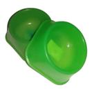 Porta Farinhada Tigela Italiano - Verde