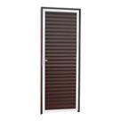 Porta Fechada Linha 25 210cm x 80cm Brimak Abertura Esquerda Mix Corten Porta Fechada Linha 25 210cm x 80cm Brimak Abertura Esquerda Mix Corten