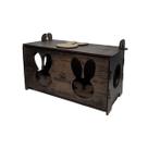 Porta Feno Articulado Para Roedores Morapet Cor:Nogueira