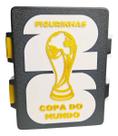 Porta Figurinhas Copa Caixa Album Seleção Brasil 2 Divisórias
