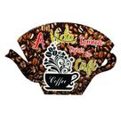 Porta Filtro de Papel para Coador de Café Decorativo - Vida e Café