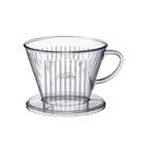 Porta Filtro de Plástico Transparente Kalita