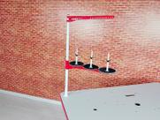 Porta Fio 03 Cones para Overlock SS-NCC3-V Vermelho - Sun Special