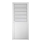 Porta Fixa 210x090 Branca Lado Esquerdo L.25