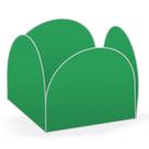 Porta Forminha 4 Pétalas Liso Verde Bandeira - 50 Unidades