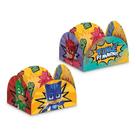 Porta Forminha 4 Pétalas PJ Masks - 50 Unidades Porta Forminha 4 Pétalas PJ Masks - 50 Unidades