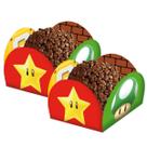 Porta Forminha 4 Pétalas Super Mario - 40 Unidades Porta Forminha 4 Pétalas Super Mario - 40 Unidades