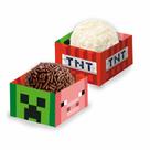 Porta Forminha Festa Minecraft 40 Unidades Festcolor - Produto Licenciado