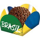 Porta Forminhas Brasil Copa 2022 - 40 unidades - Festcolor