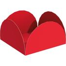 Porta Forminhas Vermelho Papel - Pacote com 40 Unidades
