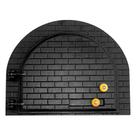 Porta Forno Ferro Fundido Igloo - Tamanho 42x53cm