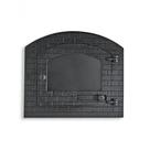 Porta Forno Ferro Fundido Igloo Vidro Libaneza 31,5X37,5Cm. - Qualidade Impecável
