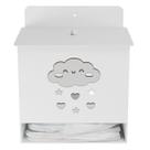 Porta Fralda Kit Higiene MDF Quarto Infantil Nuvem Porta Fralda Kit Higiene MDF Quarto Infantil Nuvem