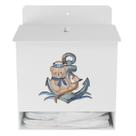 Porta Fralda Kit Higiene MDF Quarto Infantil Urso Marinheiro