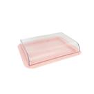 Porta Frios Com Tampa Organizador Prateleiras De Geladeira Queijo Presunto Empilhável Acrílico Porta Frios Com Tampa Organizador Prateleiras De Geladeira Queijo Presunto Empilhável Acrílico