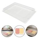 Porta Frios Duplo Com Tampa Organizador Geladeira Grande Resistente Para Presunto Queijo Mesa Posta